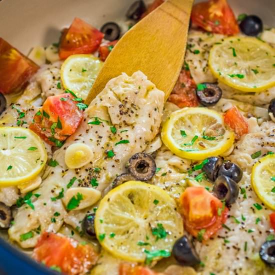 Cod Fish Skillet