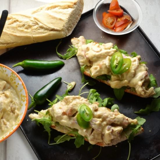 Healthy Turkey Salad with Chickpeas