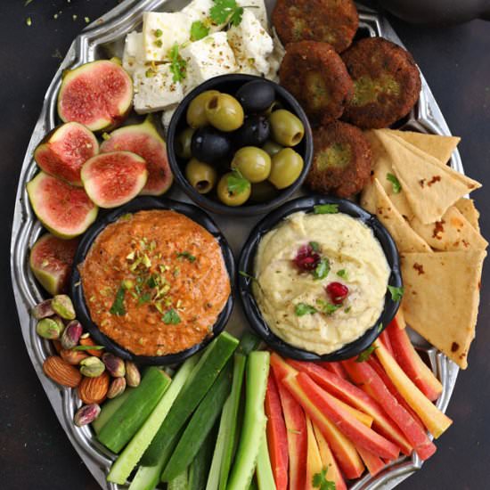 Vegetarian Mezze Platter