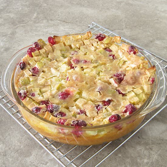 Cranberry-Apple Calfoutis