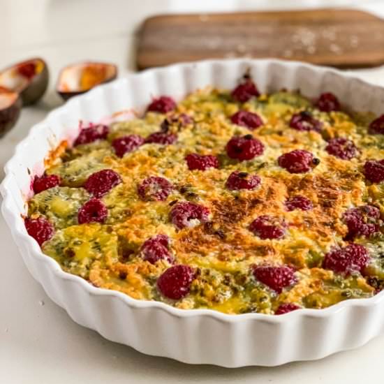 Passion Fruit Gino Fruit Bake