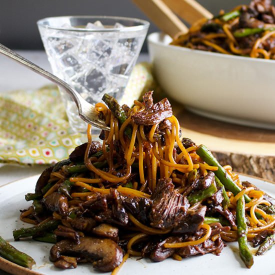 Short Rib Pasta {Gluten Free}