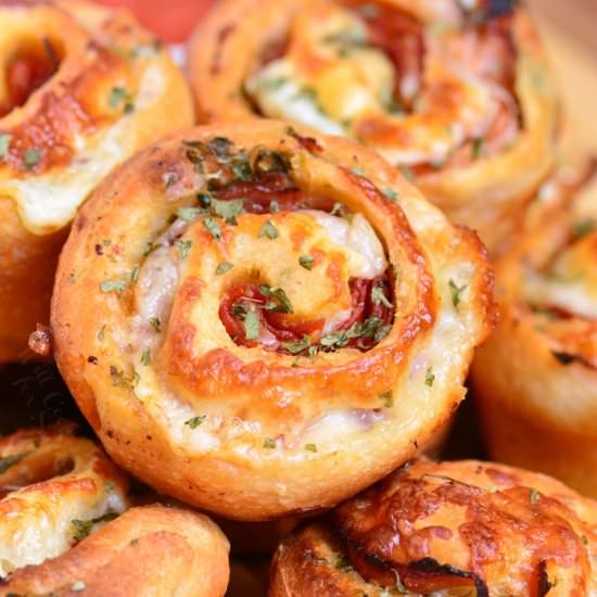 Italian Sub Pinwheels