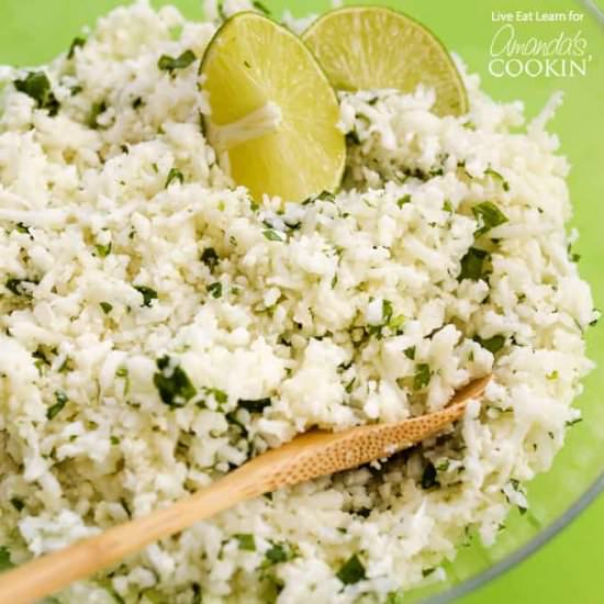 Cauliflower Copycat Chipotle Rice