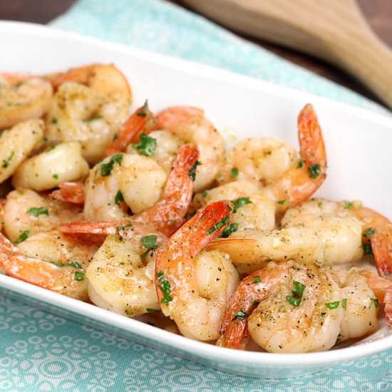 Sautéed Garlic Butter Shrimp