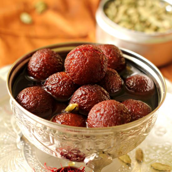 Gulab Jamoon Using Milk Powder