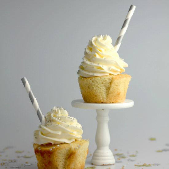 Champagne Cupcakes