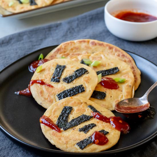 Savory Tofu Pancakes