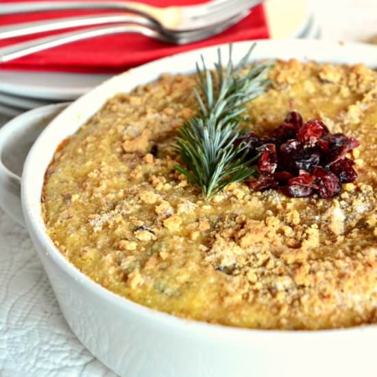 Sweet Breakfast Grits Cake