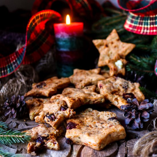 Cheddar Cranberry Walnut Biscuits