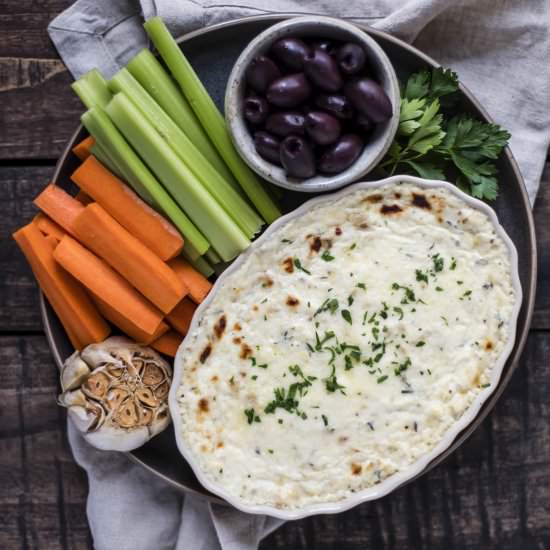 Gruyère Roasted Garlic & Thyme Dip