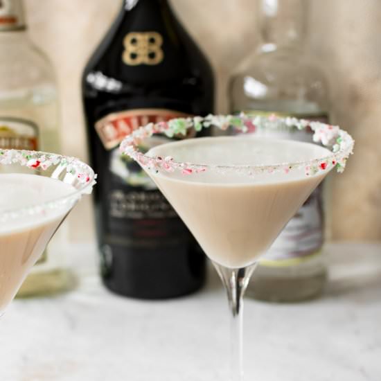 Chocolate Peppermint Stick Cocktail