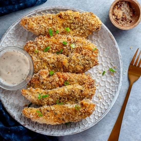 Baked Panko Chicken Tenders
