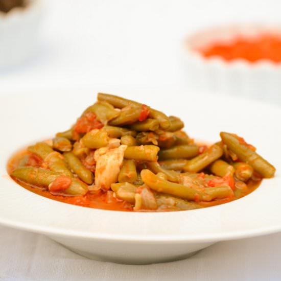 Loubia, Vegetarian Green Beans