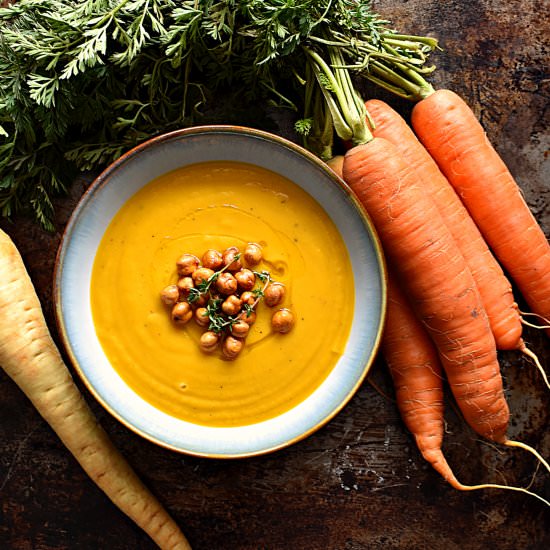 Smoky Carrot & Parsnip Soup