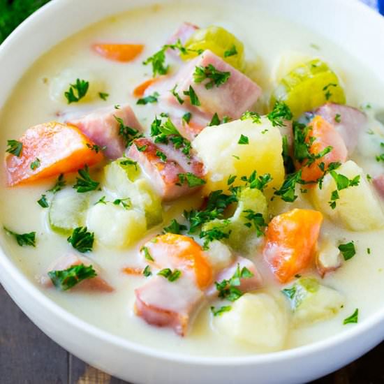 Ham and Potato Soup