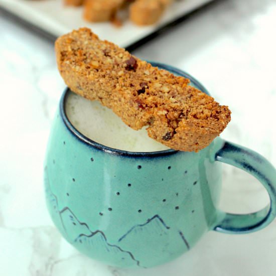 Almond Cantuccini (vegan & gf)
