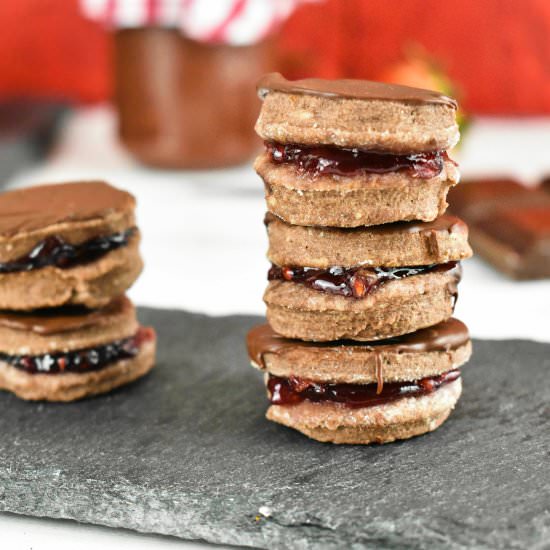 Chocolate Shortbread Cookies