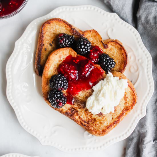 Ricotta French Toast