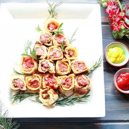 PARTY PLEASER ITALIAN SAUSAGE ROLLS