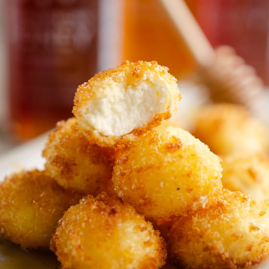Airfryer Honey Goat Cheese Balls