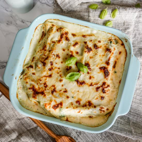 Spinach and Ricotta Cannelloni