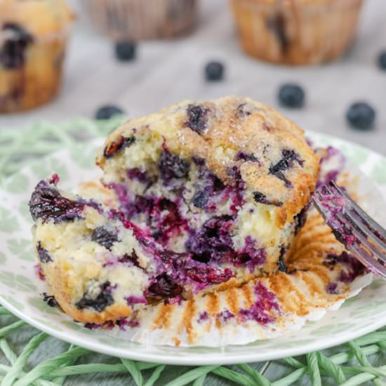 Jumbo Blueberry Muffins