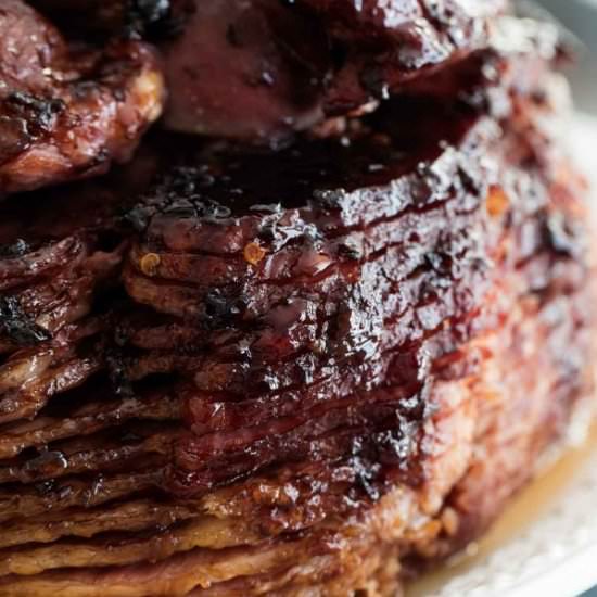 Sweet and Spicy Ham Glaze