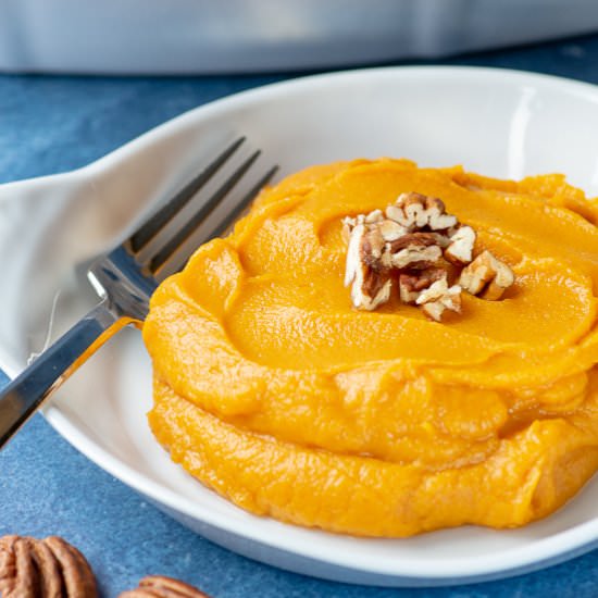 Maple Mashed Sweet Potatoes