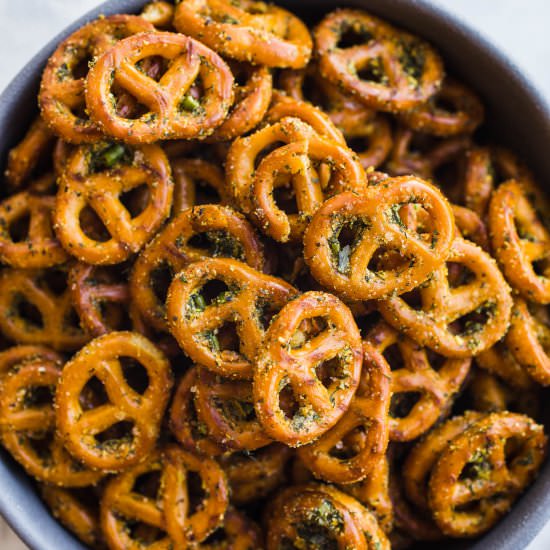 Gluten-Free Seasoned Pretzels