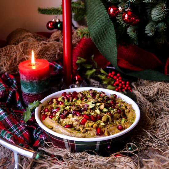 Pistachio Pomegranate Hummus