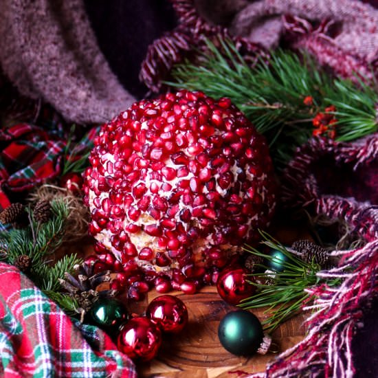 Tangerine Pecan Pomegranate Cheese