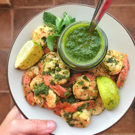 Chimichurri Shrimp