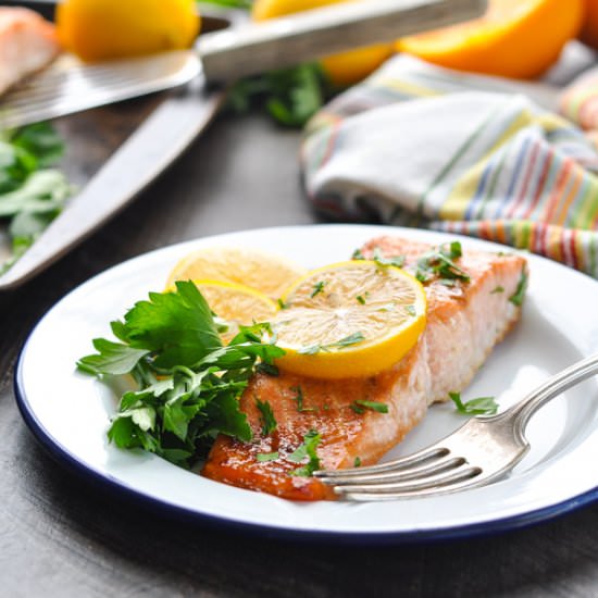 Honey Soy Glazed Salmon