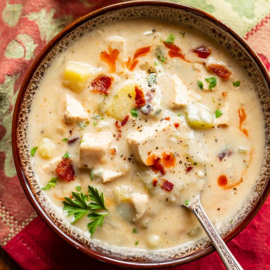 Buffalo Chicken Chowder