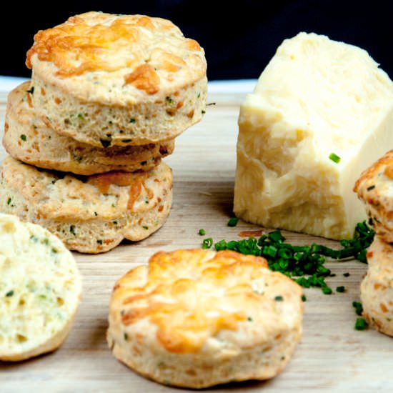 Cheese and Chive Scones