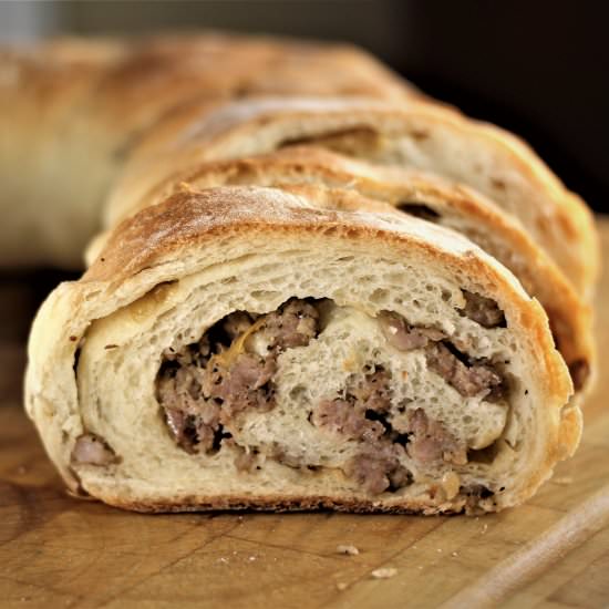 Sicilian Sausage Bread