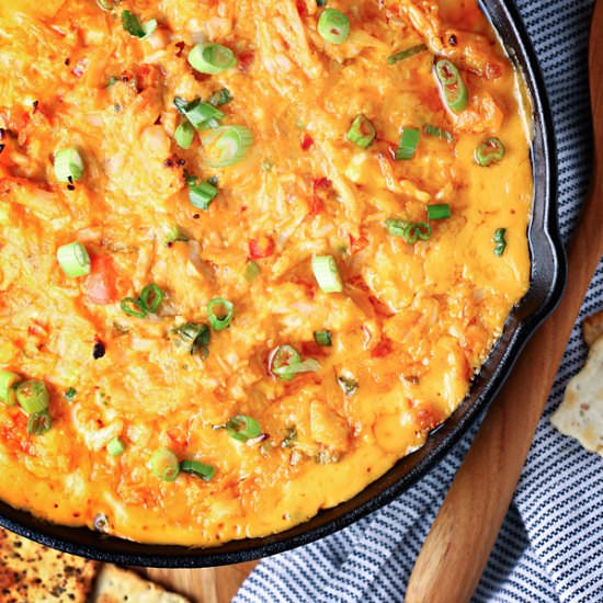 Honey Sriracha Chicken Dip