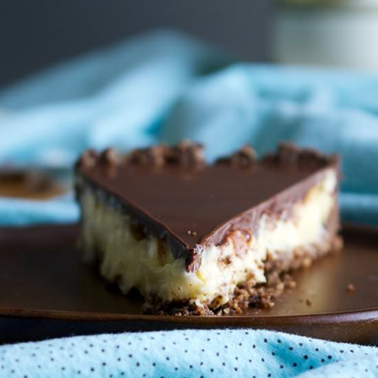 Chocolate Almond Coconut Tart