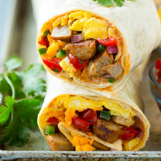 Breakfast Burritos