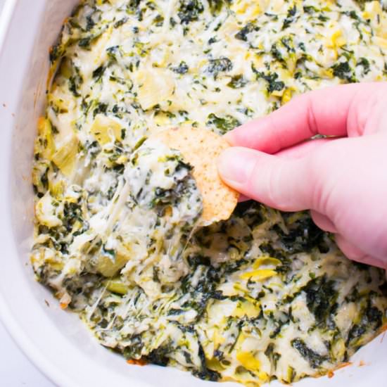 Favorite Spinach Artichoke Dip