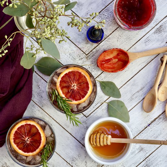 Cranberry-Cassis Wine Spritzer
