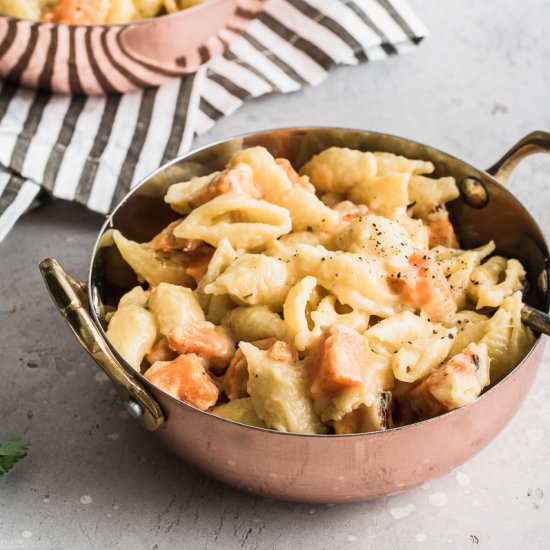 Sweet Potato Mac and Cheese