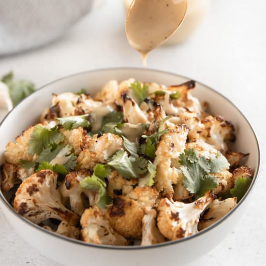 Garlic Roasted Cauliflower