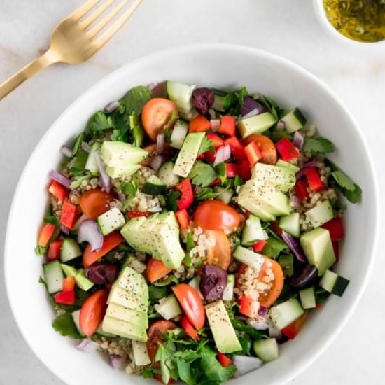 Mediterranean Quinoa Salad