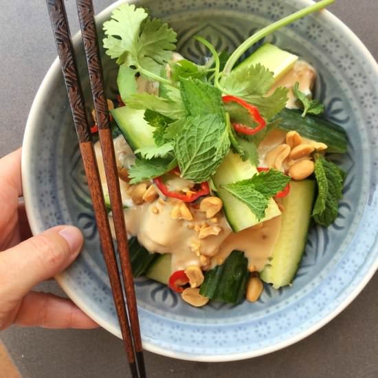 Stir Fried Cucumber