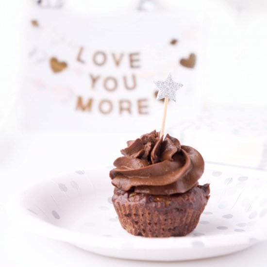 No Sugar Added Chocolate Cupcakes
