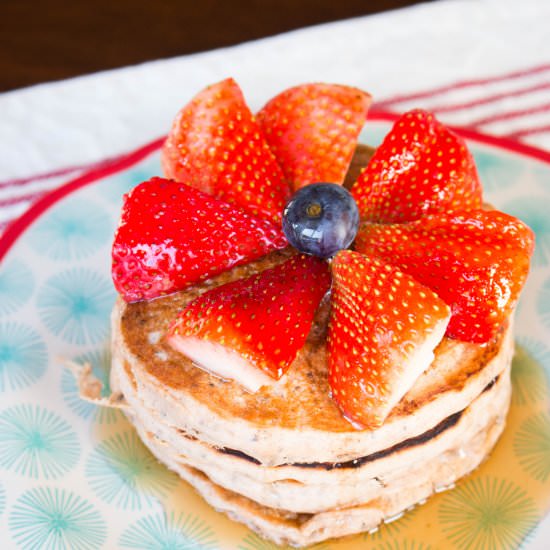 Vegan Chia Seed Pancakes