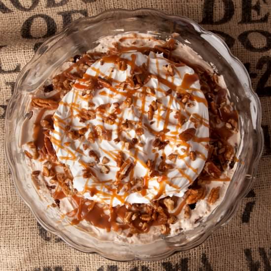 Chocolate Turtle Trifle
