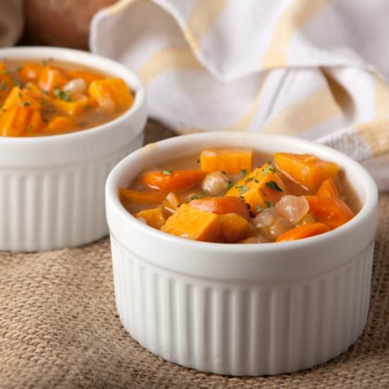 Sweet Potato and Chickpea Stew